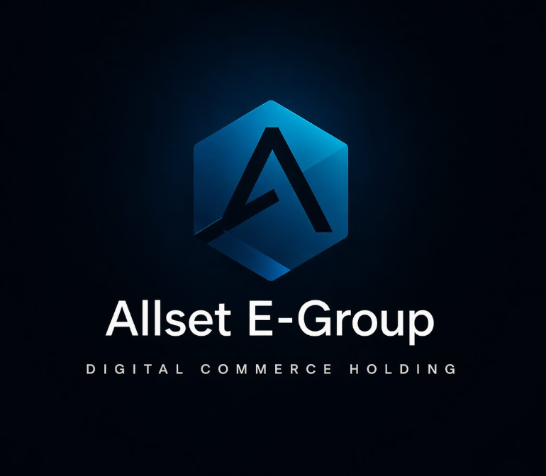 Identidad Allset E-Group: digital commerce holding.